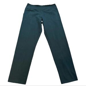 Women with Control Tummy Control Slim Leg Pant Forest Green Size Large Tall